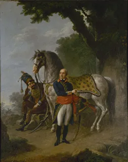 1800 Prints: Portrait of General Joseph Marie Servan de Gerbey (1741-1808), c. 1800