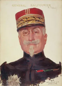 Portrait of General Maurice Balfourier (1852-1933), 12–11–1916. Creator: Joseph Felix Bouchor