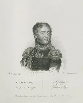Portrait of General Nikolai Martemyanovich Sipyagin (1785-1828), 1813
