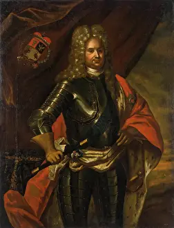 Class Prints: Portrait of General Prince Nikita Repnin, 1724. Creator: Unknown