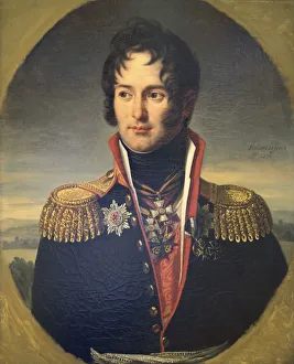 Images Dated 21st June 2011: Portrait of General Pyotr Chicherin, 1814. Artist: Robert Lefevre