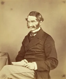 Felix Beato Prints: Portrait of General Sir Hope Grant, 1860. Creator: Felice Beato