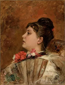 Portrait of General Tatyana Petrovna Babtsenko, 1889. Creator: Paul Alexander Svedomsky