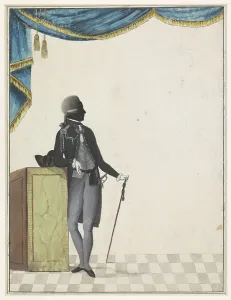 Portrait of General van der Meersch in an interior, 1744-c.1842. Creator: Anon