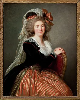 Vige Le Brun Prints: Portrait of Genevieve Le Couteulx du Molay