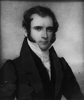 Portrait of a Gentleman, 1820-22. Creator: Daniel Dickinson