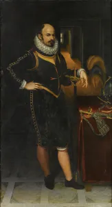Armor Prints: Portrait of a Gentleman in Armor, 1581