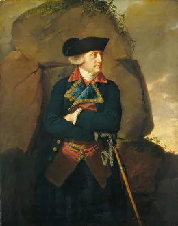 Tricorn Collection: Portrait of a Gentleman, c. 1770-1773. Creator: Joseph Wright of Derby