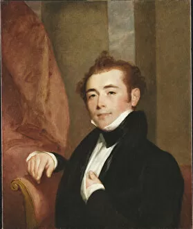 Stuart Gallery: Portrait of George Brown, father of the painter John Lewis-Brown, 1825