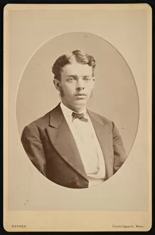 Cabinet Card Gallery: Portrait of George Brown Goode (1851-1896), Between 1866 and 1870