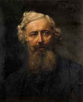 British School Gallery: Portrait Of George Dawson (1821-1900). Creator: Unknown