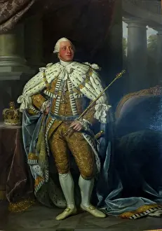 Neoclassical Prints: Portrait of George III, 1773. Creator: Nathaniel Dance-Holland