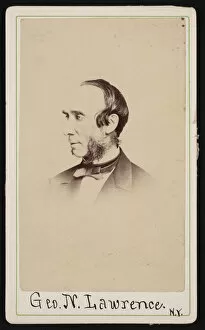 Ornithology Collection: Portrait of George Newbold Lawrence (1806-1895), June 1865. Creator: Rockwood & Co