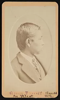 Portrait of George Tsaroff (1858-1880), November 1872. Creator: Selleck & Fisher
