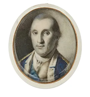 Portrait of George Washington (1732-1799) as Commander in Chief of the Continental Army during... Creator: Peale, Charles Willson (1741-1827)