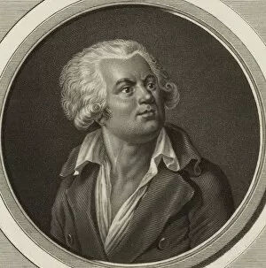 Duplessis Bertaux Gallery: Portrait of Georges Jacques Danton (1759-1794), 1798