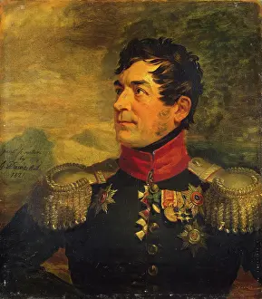 Emanuel Prints: Portrait of Georgy A. Emanuel (1774-1837), 1821. Creator: George Dawe