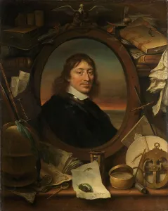 Vereenigde Oostindische Compagnie Prints: Portrait of Gerard Pietersz Hulft (1621-1656)