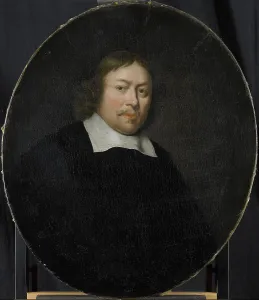 Vereenigde Oostindische Compagnie Prints: Portrait of Gerard van Bergen, Director of the Rotterdam Chamber of the Dutch East India Company