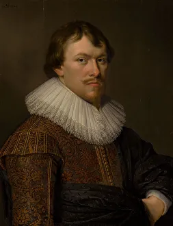 Fine Prints: Portrait of Gerrit Schaep, 1628. Creator: Bailly; David (1584-1657)