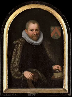 Verspronck Jan Prints: Portrait of Gerrit Willemsz van Schoterbosch (c)