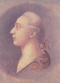 Casanova Collection: Portrait of Giacomo Casanova, c. 1750. Artist: Casanova, Francesco Giuseppe (1727-1802)