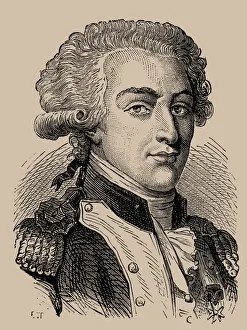 Portrait of Gilbert Motier the Marquis De La Fayette (1757-1834), 1889