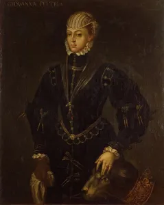 Alonzo Prints: Portrait of Giovanna Feltria, 1565. Creator: Alonso Sanchez Coello