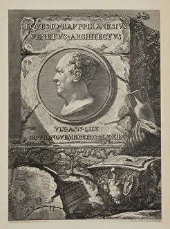 Piranesi Prints: Portrait of Giovanni Battista Piranesi (1720-1778)