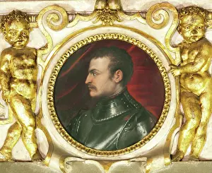 Vasari Prints: Portrait of Giovanni delle Bande Nere (1498-1526)