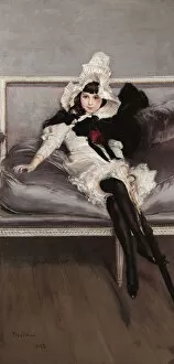 Undergarments Collection: Portrait of Giovinetta Errazuriz, 1892