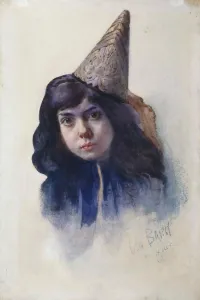 Léon 1866 1924 Collection: Portrait of a Girl, 1897