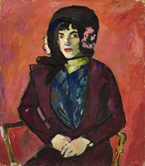 Portrait of a Girl, 1909-1914. Creator: Henry Lyman Sayen