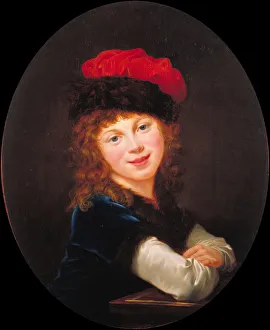 Portrait of a girl. Artist: Vigee-Lebrun, Marie Louise Elisabeth (1755-1842)