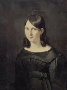 Portrait of a girl, presumably Miss Sligting, c.1830-c.1843. Creator: Unknown