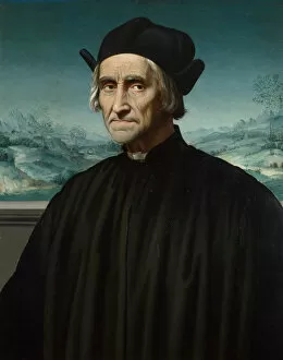 Ghirlandaio Gallery: Portrait of Girolamo Benivieni (1453-1542), Between 1515 and 1520