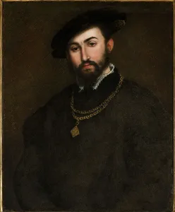 Lotto Prints: Portrait of Girolamo degli Azzoni Avogaro (1467-1519)