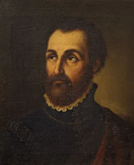 Padova Prints: Portrait of Giulio Romano (1499-1546). Creator: Querena, Lattanzio (1768-1853)