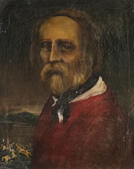 Garibaldi Prints: Portrait of Giuseppe Garibaldi (1807-1882). Creator: Romero de Torres; Julio (1874-1930)