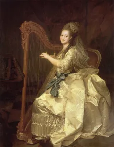 Levitsky Prints: Portrait of Glaphira Ivanovna Alymova (1758-1826)