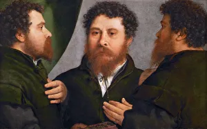 Portrait of a Goldsmith in Three Positions