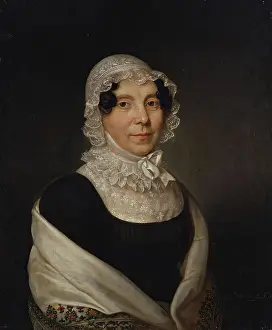 Legendary Prints: Portrait of Golitsyna, 1825. Creator: Grigory Ugryumov