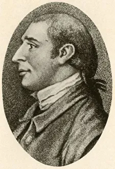 Portrait of Gouverneur Morris, with smooth hair and pigtail queue, c1780, (1937)