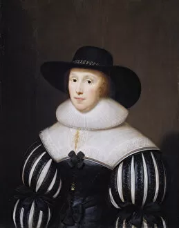 Cornelis Gallery: Portrait of Grace Bradbourne, Wife of Thomas Holte, 1627-1700