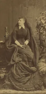 Portrait of Grand Duchess Alexandra Iosifovna of Saxe-Altenburg (1830-1911), 1881-1882