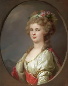 Johann Baptist Prints: Portrait of Grand Duchess Elena Pavlovna of Russia (1784-1803)