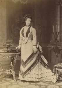 Portrait of Grand Duchess Maria Alexandrovna of Russia (1853-1920), Duchess of Saxe-Coburg and Gotha