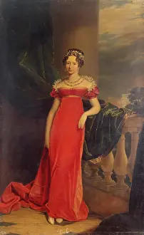 Neckline Prints: Portrait of Grand Duchess Maria Pavlovna, 1822. Creator: George Dawe