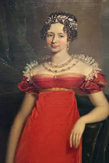 Images Dated 21st June 2011: Portrait of the Grand Duchess Maria Pavlovna, c1822(?). Artist: George Dawe