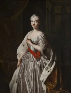Grand Duchess Prints: Portrait of Grand Duchess Natalya Alexeyevna of Russia (1714?1728)